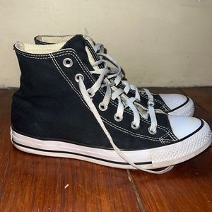 Converse all star hi top size 8